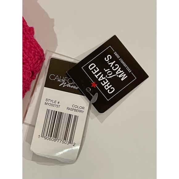 NWT  California Waves Juniors Crochet Bralette Swim Top Large - Picture 4 of 8